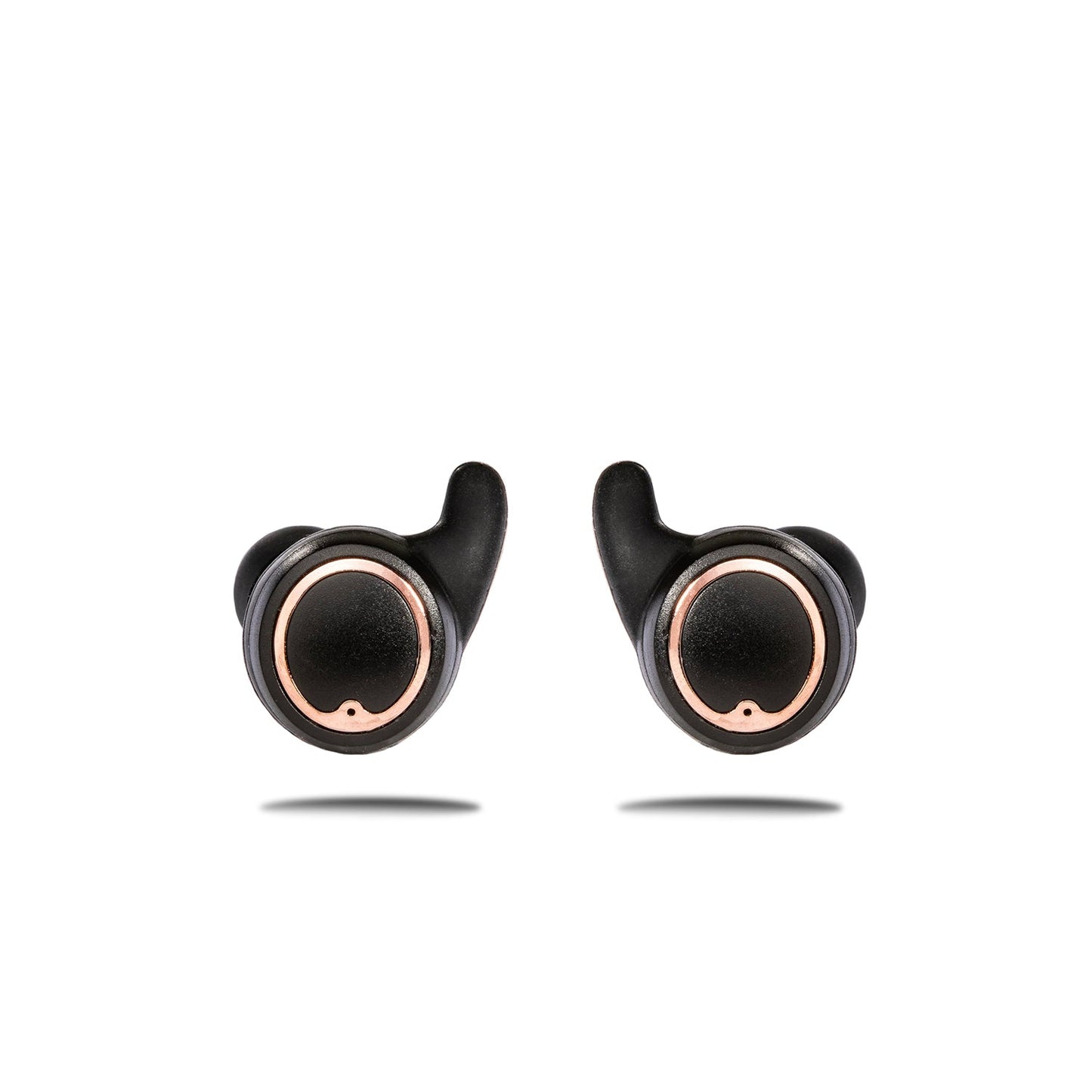 AIR Active 2.0 Matte Black Rose Gold Sport Earbuds (In Ear Wireless Headphones)